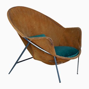 Mid-Century Danish BO-360 Lounge Chair by Erik Ole Jørgensen for Bovirke, 1950s