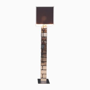 Building Floor Lamp attributed to Curtis Jere, 1970s