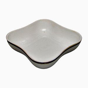 Scodella Art Deco di Epiag Pottery, Ex Cecoslovacchia