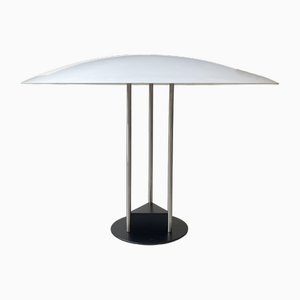 Minimalist White Ceiling Lamp Gino by Hans Agne Jakobsson for Nordisk Solar, 1980s