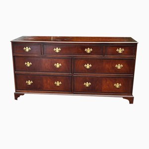 Vintage Chest of Drawers with Brass Handles