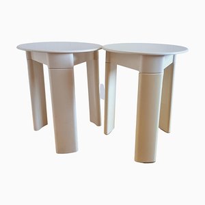 Mid-Century Italian Side Tables by Olaf Von Bohr for Gedy, 1970s, Set of 2