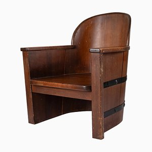 Swedish Armchair by Axel Einar Hjorth for Åby Furniture, 1940s