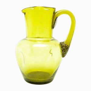 Pot à Lait Art Nouveau attribué à Cramberry Glass, Royaume-Uni, 1900s
