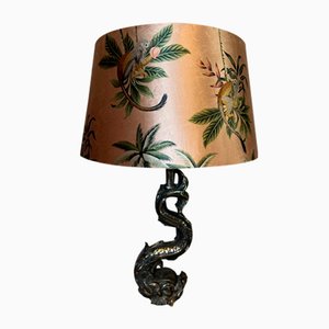Vintage Lampe aus Bronze, 1900er