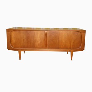 Dänisches Teak Sideboard mit Flügeltüren von HP Hansen, 1960er