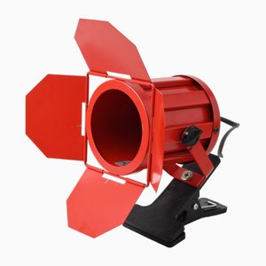 Red Clamp Spotlight Lamp from Ikea, 1980s