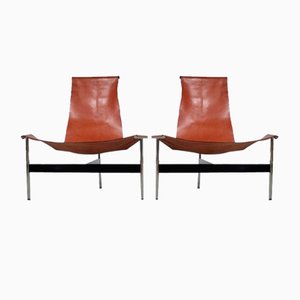 3LC T-Stühle von Katavolos & Kelley für Laverne International, 1950er, 2er Set