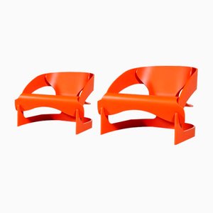 4801 Chairs by Joe Colombo for Kartell, 1960s, Set of 2