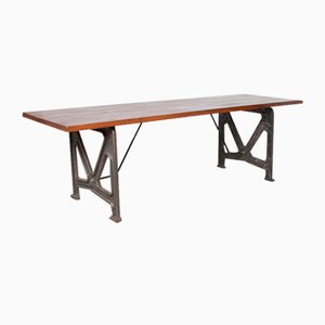Industrial Machine Base Recycled Table