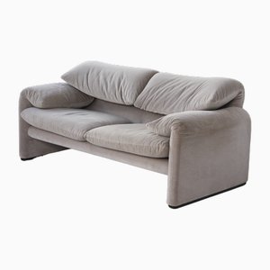 Maralunga 2-Seat Sofa by Vico Magistretti for Cassina