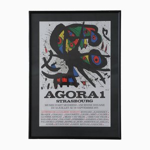 Joan Miró, Agora I, Farblithographie, 1971, Gerahmt