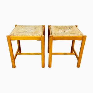 Set of Mid-Century Italian Stools by Vico Magistretti, 1970s