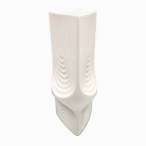 Porcelain Op-Art Vase from Ak Kaiser, 1950s