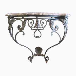 Console Table in Iron, 1930s