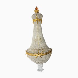 Vintage French Empire Louis XV Wall Light, 1930s