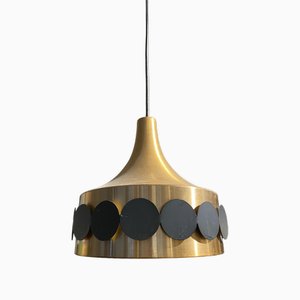 Metal Ceiling Lamp by Jo Hammerborg for Fog & Mørup, 1960s