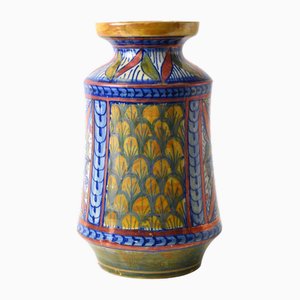 Italian Renaissance Style Vase from Rubboli, 1950s