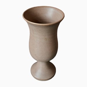 Large Sandstone Chalice Vase