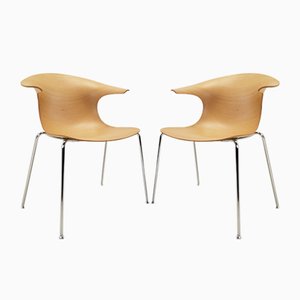 Loop Wood Chairs by Infiniti, Set of 2