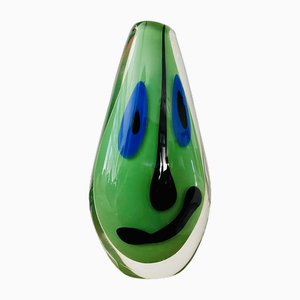 Smiley Vase aus Glas von Anne Nilsson für Orrefors, 1990er