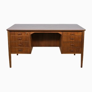 Scrivania Mid-Century in teak, anni '60