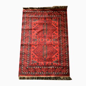 Tapis Artisanal à Franges, 20ème Siècle