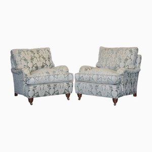 Fauteuils en Tissu dans le style de Duresta Howard, Set de 2