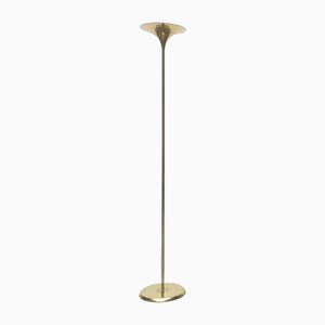 Lampadaire Hollywood Regency Style Vintage en Laiton de Doria Leuchten, Allemagne, 1970s