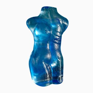 Glass Torso from Bergdala Sweden, 1980s