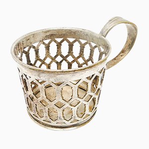 Polish Art Nouveau Tea Basket by Fraget, 1890s