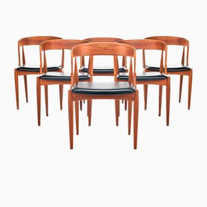 Dining Chairs by Johannes Andersen for Uldum Mobelfabrik, Denmark, 1960s, Set of 6