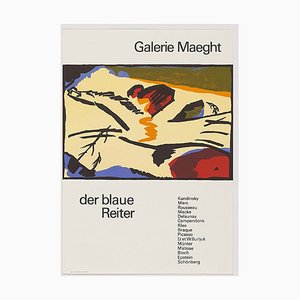 Kandinsky, Der blaue Reiter, 1962, Lithographie
