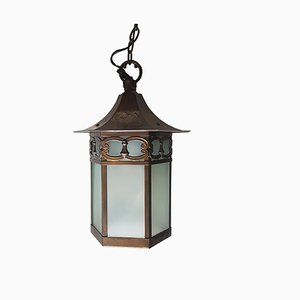 Vintage Hexagonal Lantern Ceiling Light