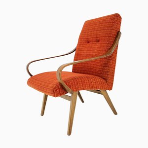 Fauteuil en Hêtre, Ancienne Tchécoslovaquie, 1960s