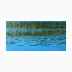 Tomasz Mistak, El sonido del agua 7.02, Acrílico sobre lienzo, 2023