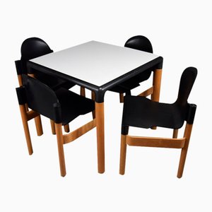 Flex 2000 Esszimmergarnitur von Gerd Lange für Thonet, 1980, 5 . Set