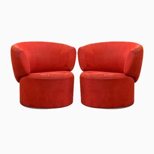 Model 684 Swivel Armchairs from Rolf Benz, 1990s, Set of 2