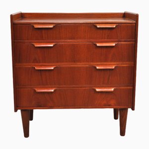 Credenza piccola vintage in teak, Danimarca, anni '60