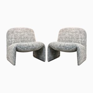 Set of Alky Chairs attributed to Giancarlo Piretti for Artifort