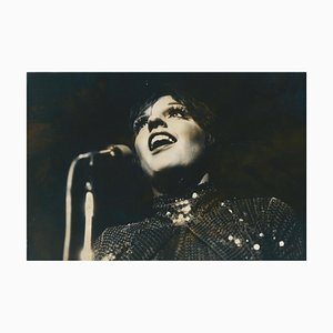 Liza Minnelli in scena al Palais des Congres, Parigi, 1975, Fotografia