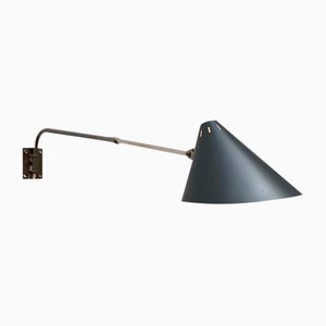 Minimalistische deutsche Mid-Century Wandlampe von Hala, 1960er