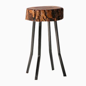 Vintage Tree Trunk Stool, 1940