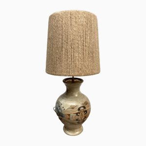 Keramiklampe von Fievet, 1970er