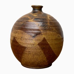 Deutsche Mid-Century Studio Vase aus Keramik von Töpferei Stock, 1960er