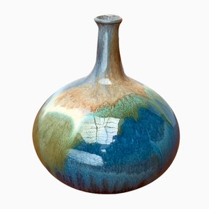 Deutsche Mid-Century Studio Vase aus Keramik von Janne Reckert-Cordua, 1960er