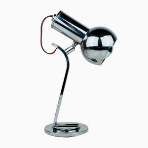 Mid-Century Tischlampe aus Metall, Italien, 1970er