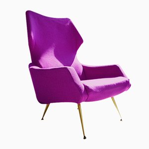 Fauteuil à Oreilles par Rudolf Bernd Glatzel pour Alfred Kill / Kill-International, Allemagne, 1950s