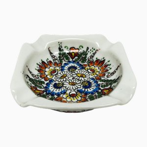 Postmodern Hand-Painted Ashtray from Wawel, Poland, 1990s