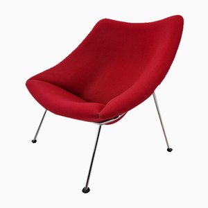 Silla Oyster atribuida a Pierre Paulin para Artifort, años 80